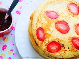 Pancakes moelleux aux fraises