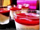 Panna Cotta aux Framboises / Dessert Italien