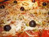 Pizza aux anchois