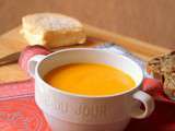 Potage ou velouté de courge butternut