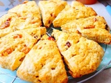 Scones anglais aux raisins secs