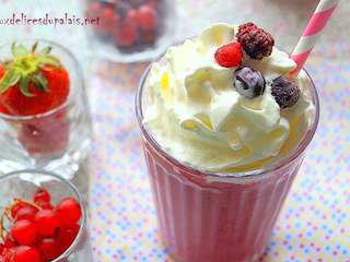 Smoothie betterave fruits rouges