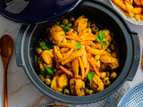 Tajine poulet olives pomme de terre à la marocaine