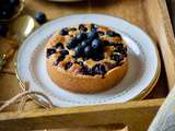 Tarte amandine aux myrtilles (recette facile)