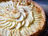 Tarte aux pommes à la crème d’amandes