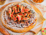 Tarte fine figues amandes de Jeffrey Cagnes