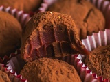 Truffes chocolat inspiration framboise