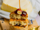 Welsh cake gâteau gallois aux raisins secs