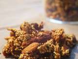 Granola au millet, amandes et figues