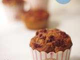 Muffins aux framboises (vegan)