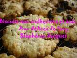 Concours recette avec des fruits seches ou deshydrates- biscuits aux mulberries et anis vert