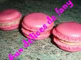 Macarons a la fraise