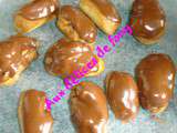 Minis eclairs au chocolat