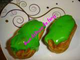 Minis eclairs pistaches