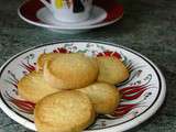 Sables de pâte sucree aux amandes  laduree 