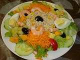 Salade composee estivale de rachida