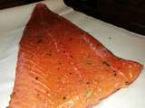 Saumon gravlax