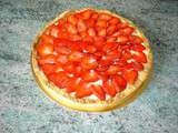 Tarte aux fraises  avec cook'in demarle 