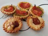 Tartelettes tomates séchées parmesan