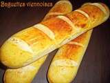 Baguettes viennoises