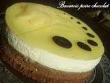 Bavarois poire chocolat