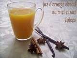 Jus d'orange chaud