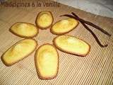 Madeleines à la vanille