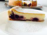 Cheescake aux myrtilles