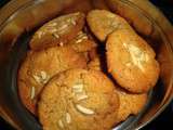 Cookies amandes chocolat blancs