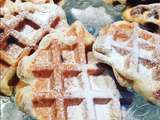 Gaufre de Liège au pépites de chocolat