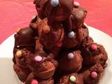 Sapin de muffins au chocolat