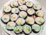 Sushi surimi avocat