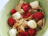 Tagliatelle tomates mozarella