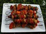 Brochettes de dinde