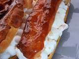 Eclair Caramel Chantilly