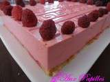 Entremet aux fruits rouges