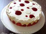 Fraisier pour la fête des mamans