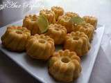 Mini Bundt Cake Citron Vert / Mascarpone