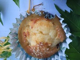 Muffins au lait et à la confiture
