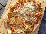 Pizza façon fajitas