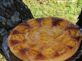 Tarte Amandine à la pêche