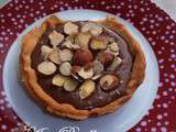 Tartelette chocolatée à la noisette