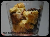 Crumble poires Nutella