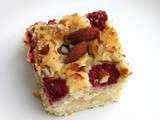 Buttermilk slices pomme/framboises/amandes