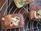 Petits cakes à la rhubarbe dorés au sirop d’érable