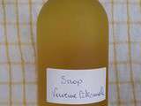 Sirop de verveine citronnelle au Cooking Chef