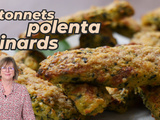 🥬 Bâtonnets de Polenta aux Épinards – Rec