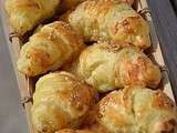 P'tits croissants fromage sésame