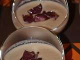 Velouté de châtaignes et magrets fumés