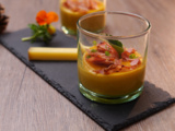 Verrines de crème de patate douce